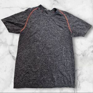 Lululemon Mens Size Medium Gray Metal Vent Tech Short Sleeve